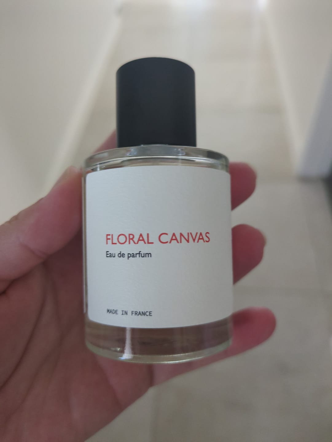 Customer photo review of Floral Canvas