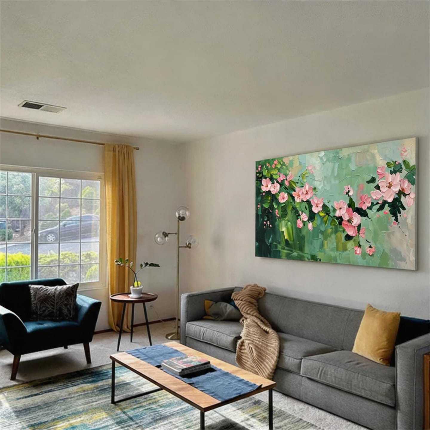 Customer photo review of Flower And Tree Painting #FT 183