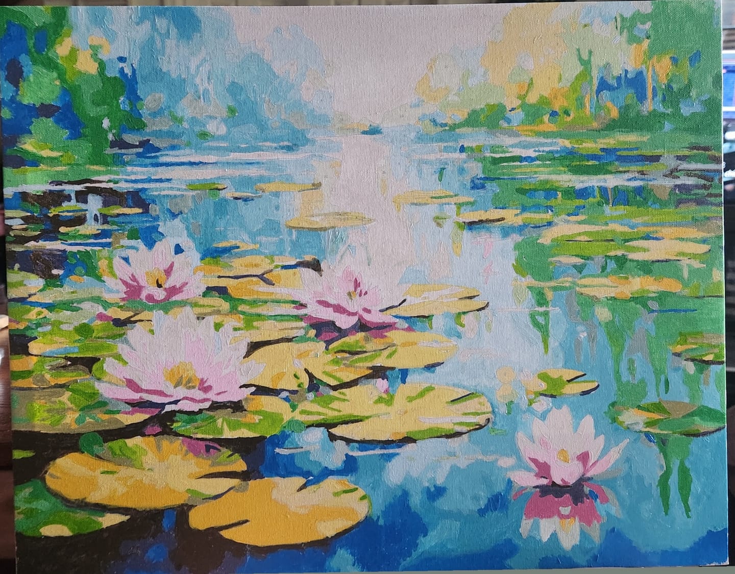Customer photo review of Water Lillies