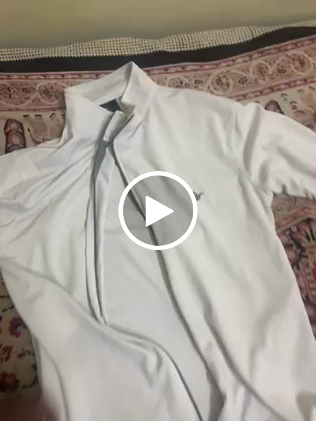 Customer video review of Pure White - Sunblock Jacket