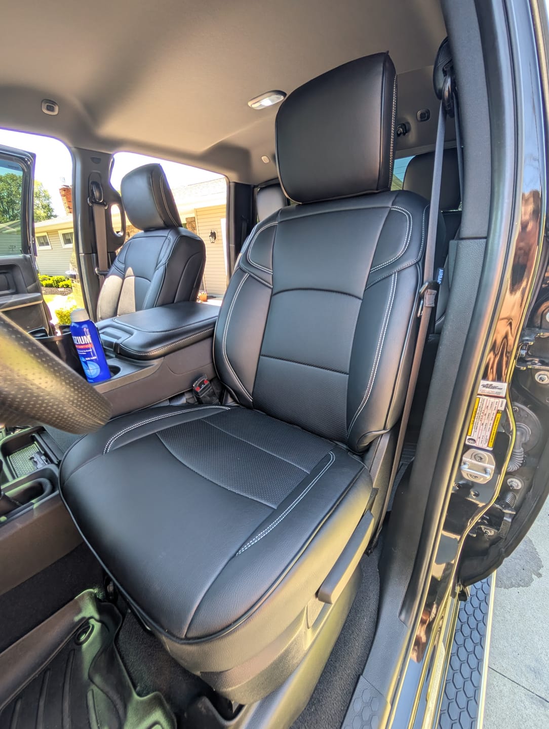 Customer photo review of 2019+ Dodge Ram 2500 3500 Leather Seat Covers