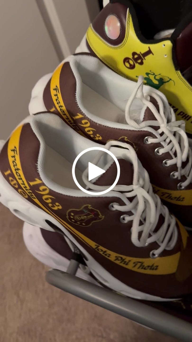 Customer video review of Iota Phi Theta Cushion Sports Shoes