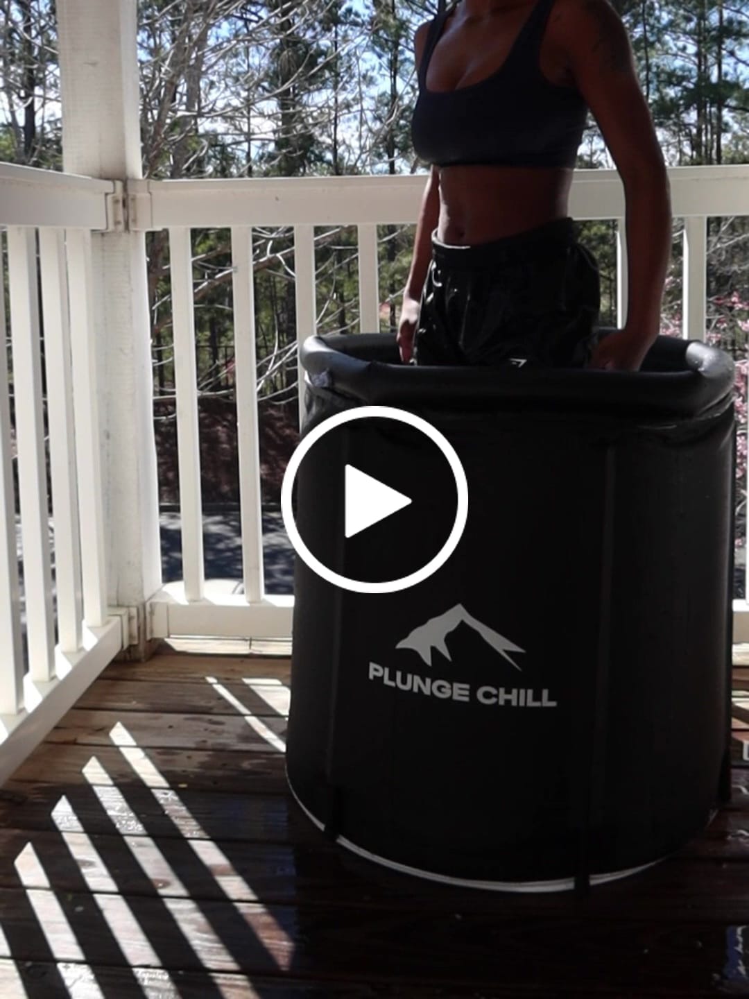 Customer video review of PLUNGE CHILL POD