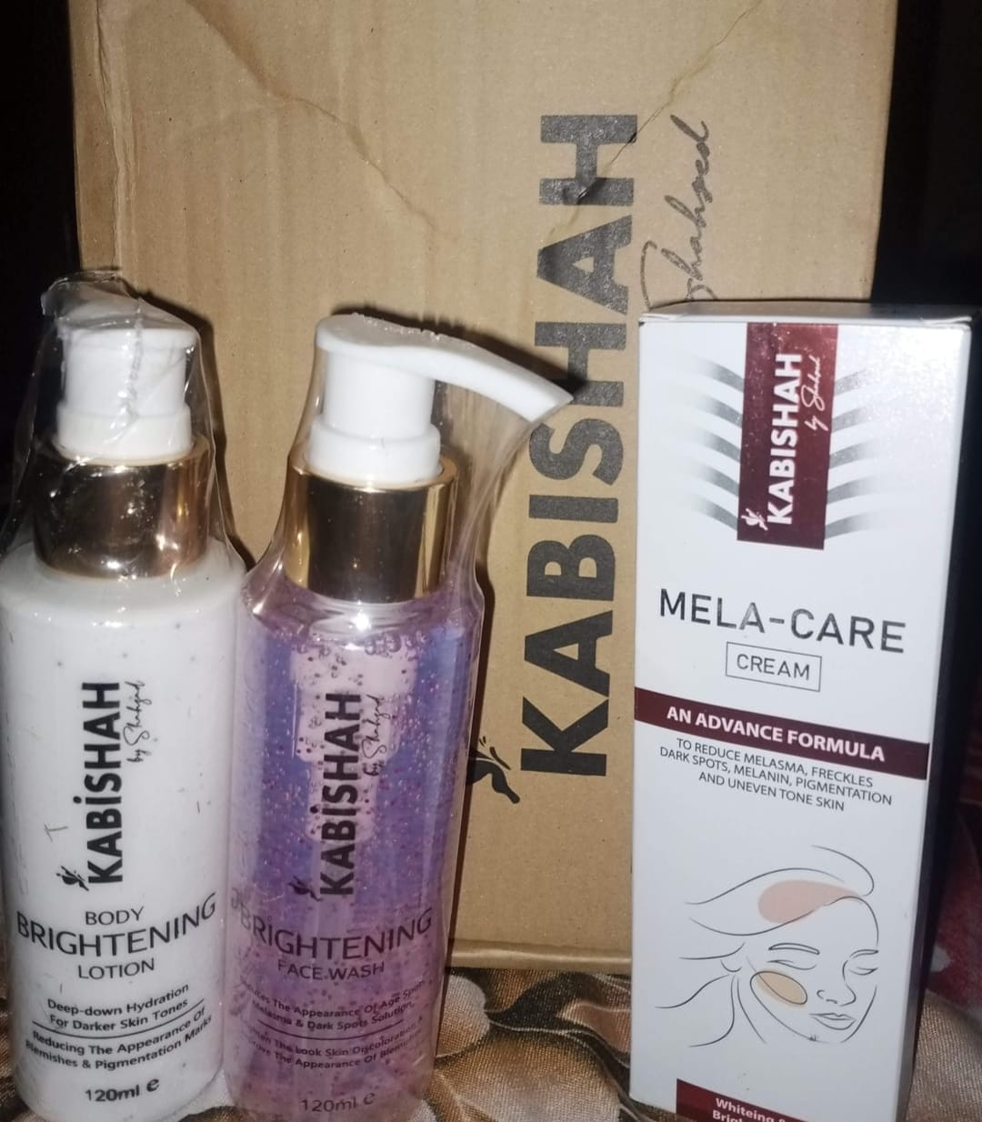 Customer photo review of Melasma Bundle - 24 Hours Protection