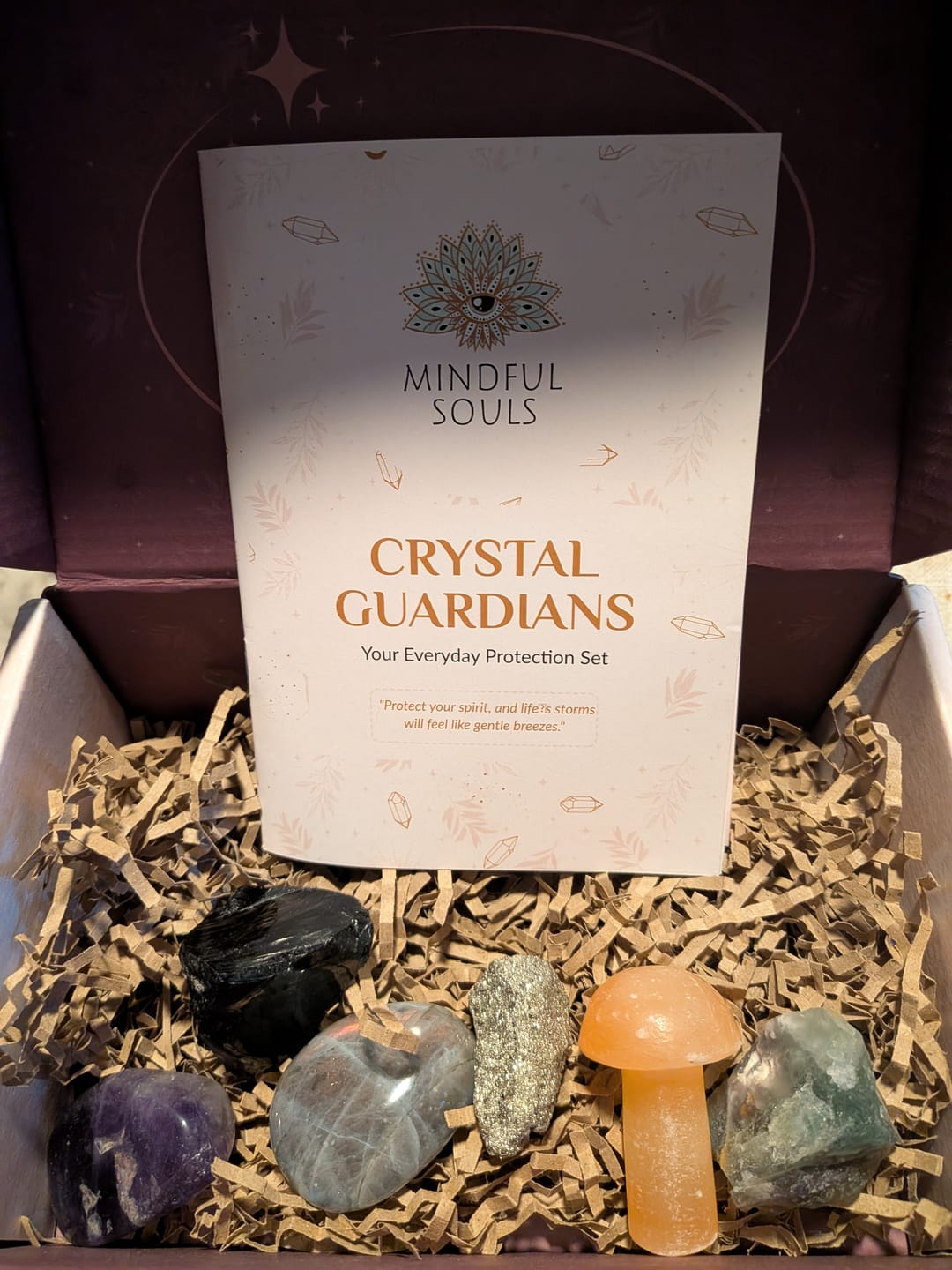 Customer photo review of Crystal Subscription Box