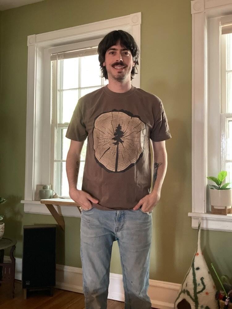 Customer photo review of Stump Of Life T-shirt
