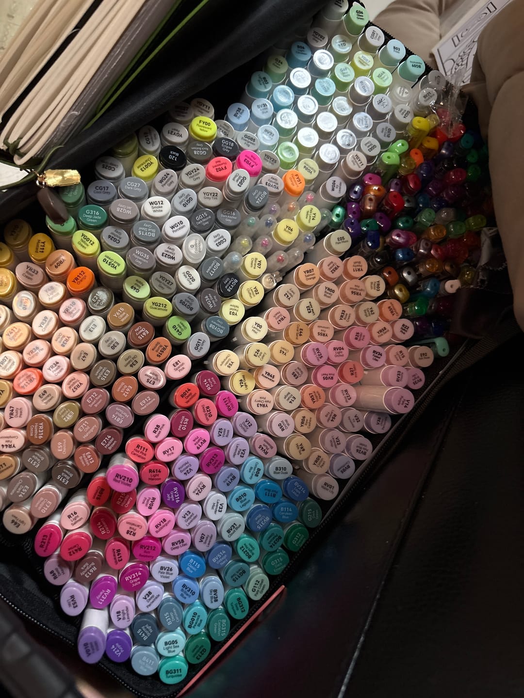 Customer photo review of Ohuhu Marker Bag for Oahu and Honolulu Series