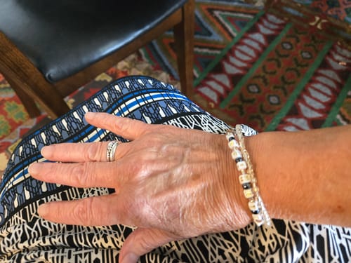 Customer photo review of Fear not, for I have redeemed you... VERSELET® (light)