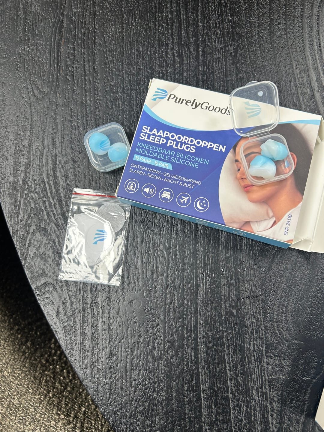 Customer photo review of PurelyGoods Slaap Oordoppen Siliconen - (20 stuks)