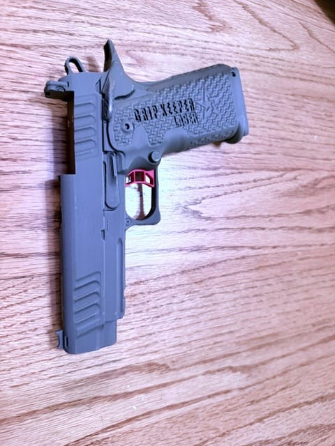 Customer photo review of Grip Keeper Laser Trainer