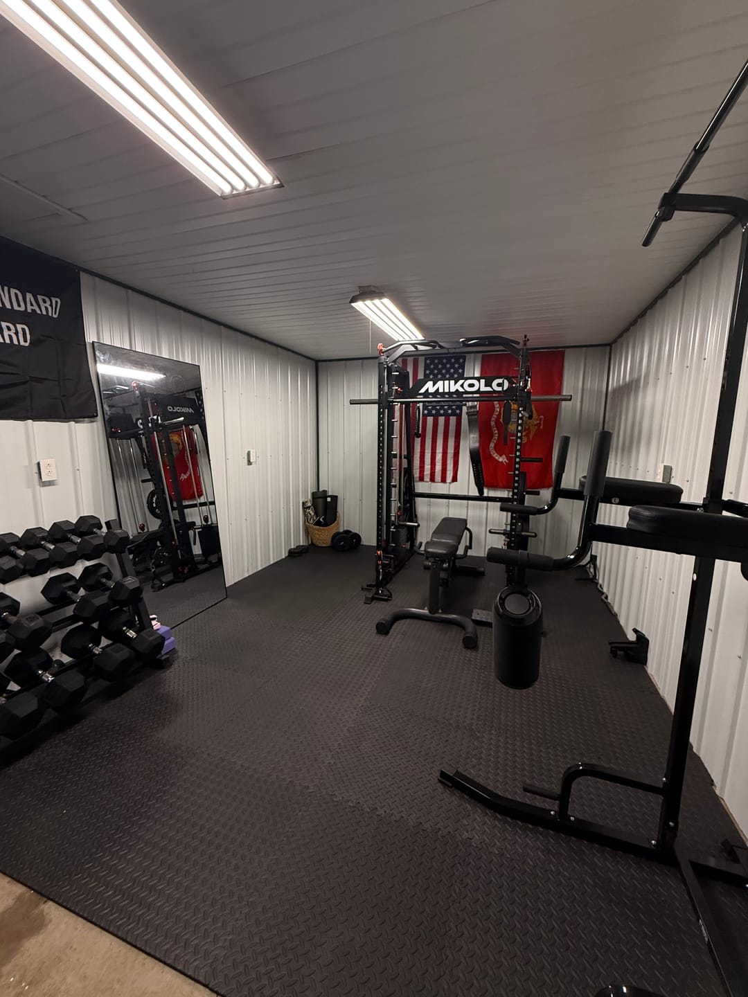 Customer photo review of M4-2.0 Elite All-In-One Workout Smith Gym Machine with Dual Weight Stacks (UPGRADED)