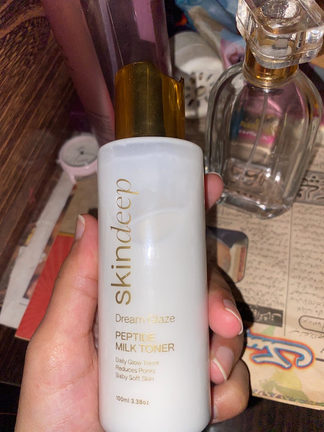 Customer photo review of NIACINAMIDE GLOW DROPS - with HA & Vit B5