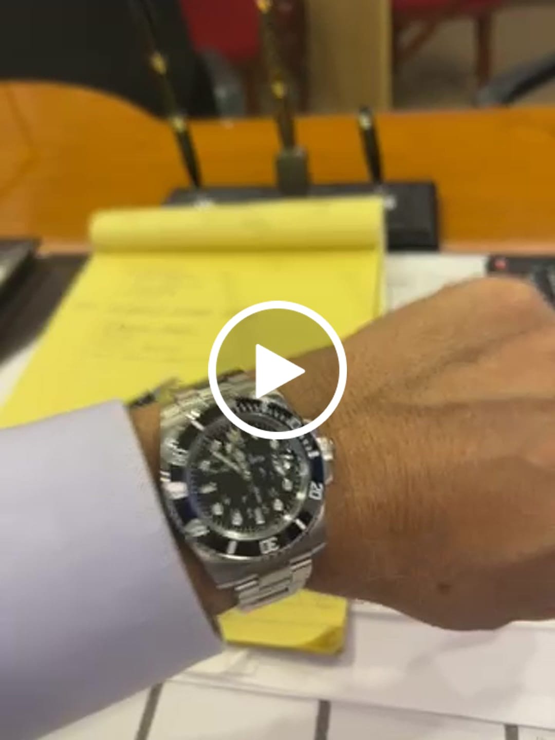 Customer video review of HYDROCORE CLASSIC WATCH