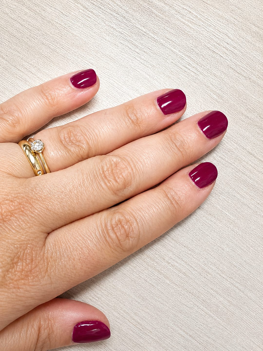 Customer photo review of Smalto Semipermanente LCI -  Corten - Rosso scuro