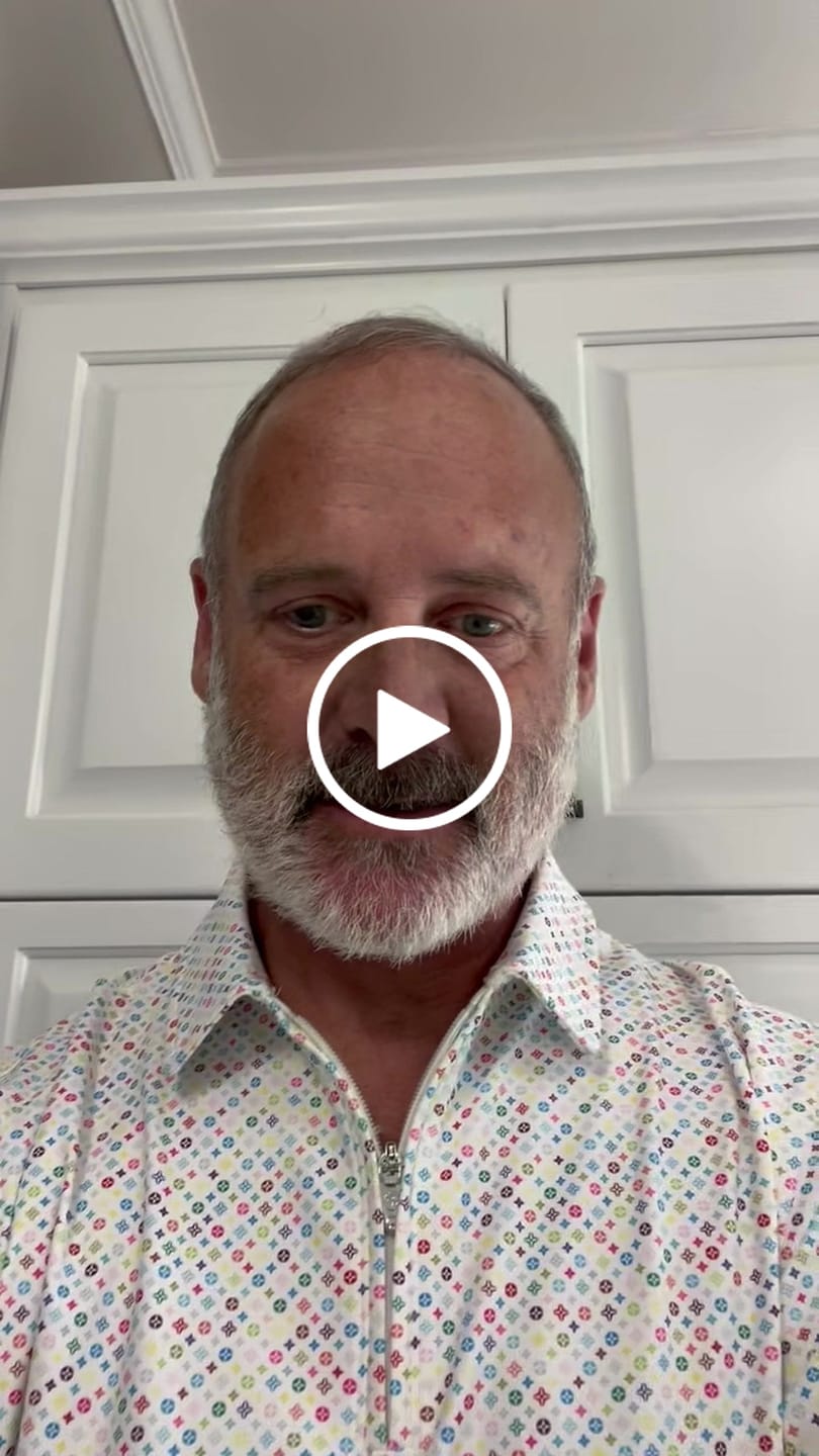 Customer video review of Luxe Zip Polo