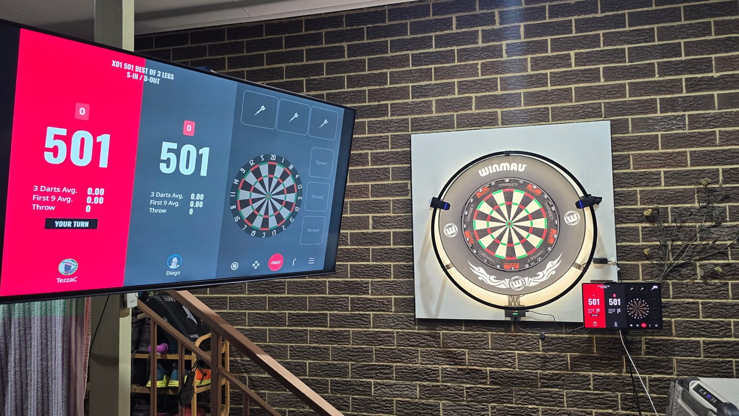 Customer photo review of Gran Darts - Gran Eye G2 - AI Auto Scoring System