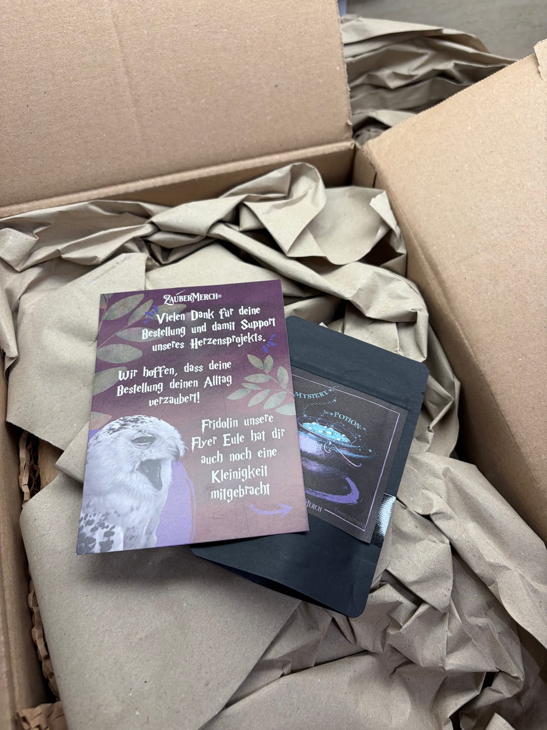 Customer photo review of Packaging