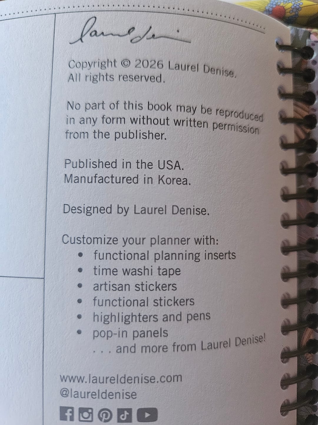 Customer photo review of Academic 2026–2027 | The Scout Planner | Meadow's Edge