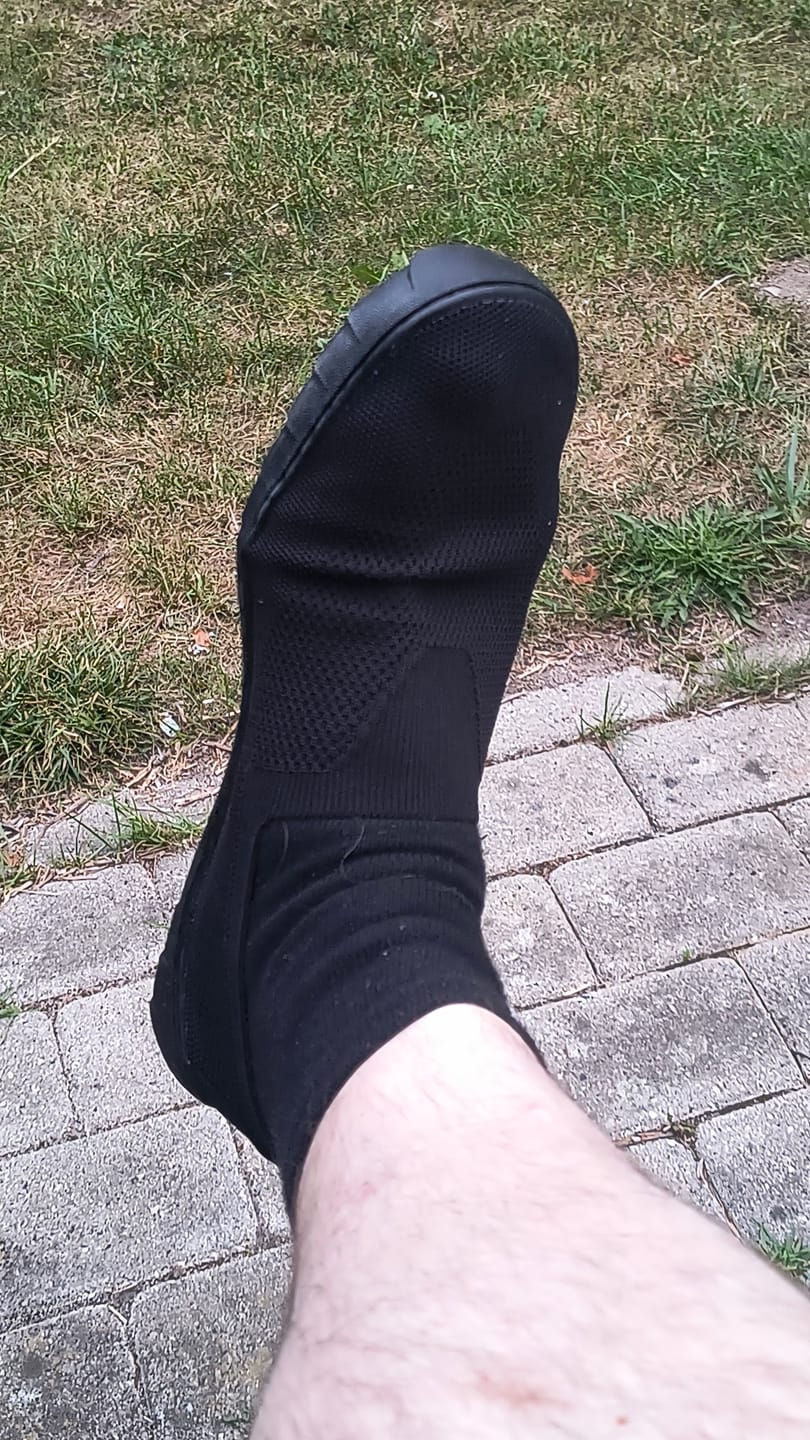 Customer photo review of Vaistoa Lempeä 3 | Knitted Barefoot Slip-ons