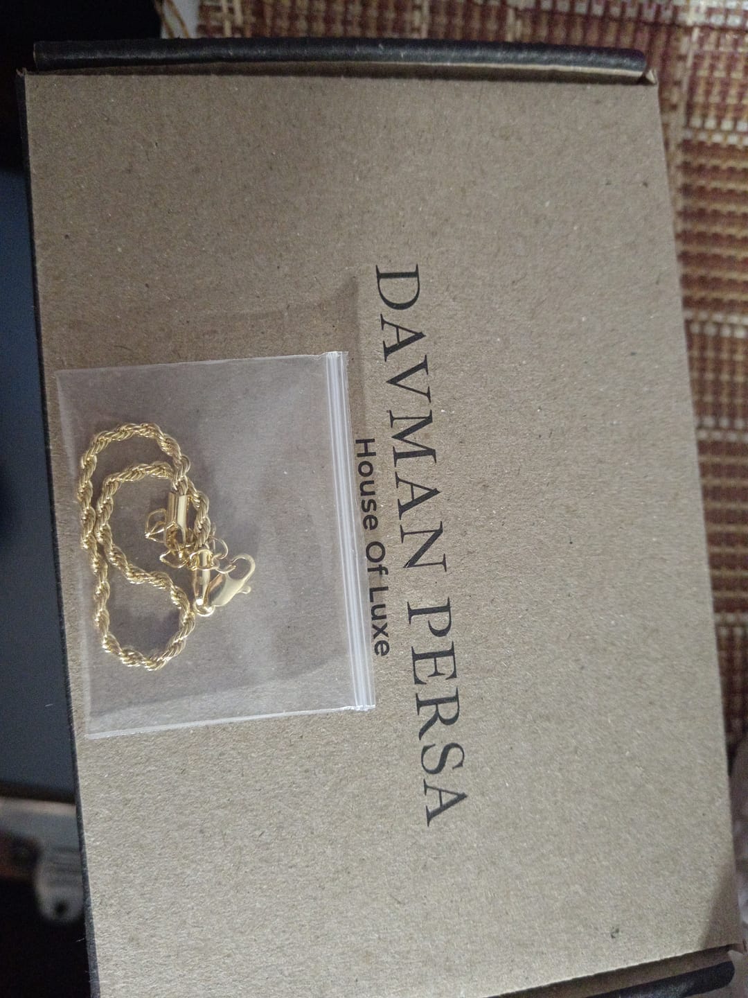 Customer photo review of Pulseras Lazo en Oro laminado 18k Para Pareja