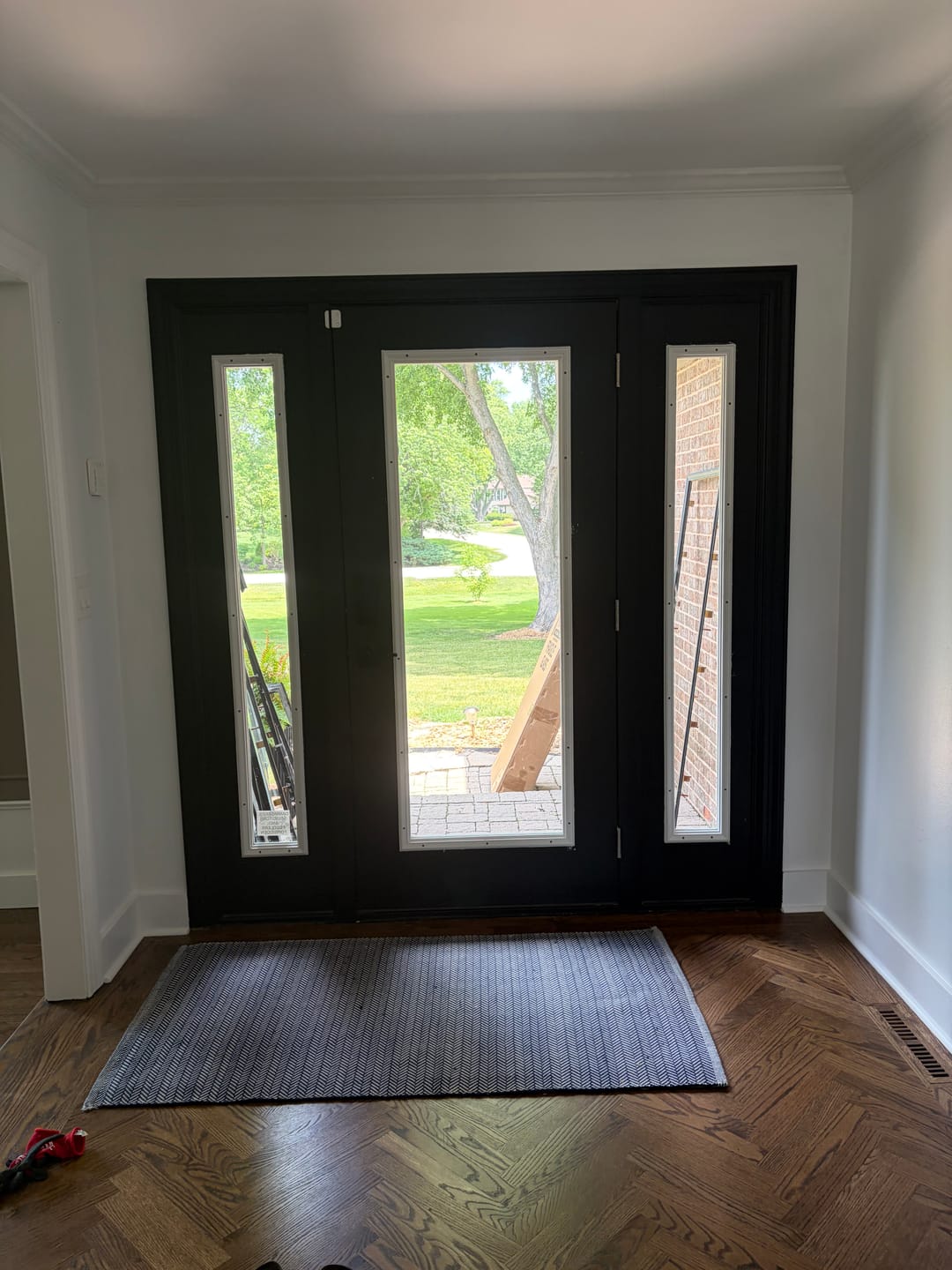 Customer photo review of Clear 1 Lite Glass and Frame Kit (Full Lite)