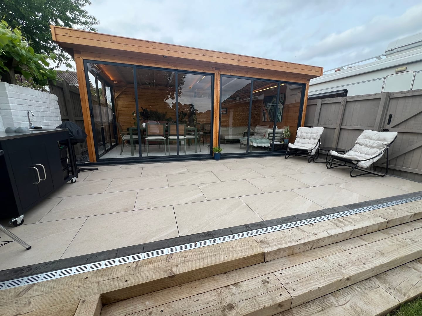 Customer photo review of Lenna 402/702 (6x3m | 16.6m2) Glass Garden Room With Sliding Doors (Double Glazing Available)