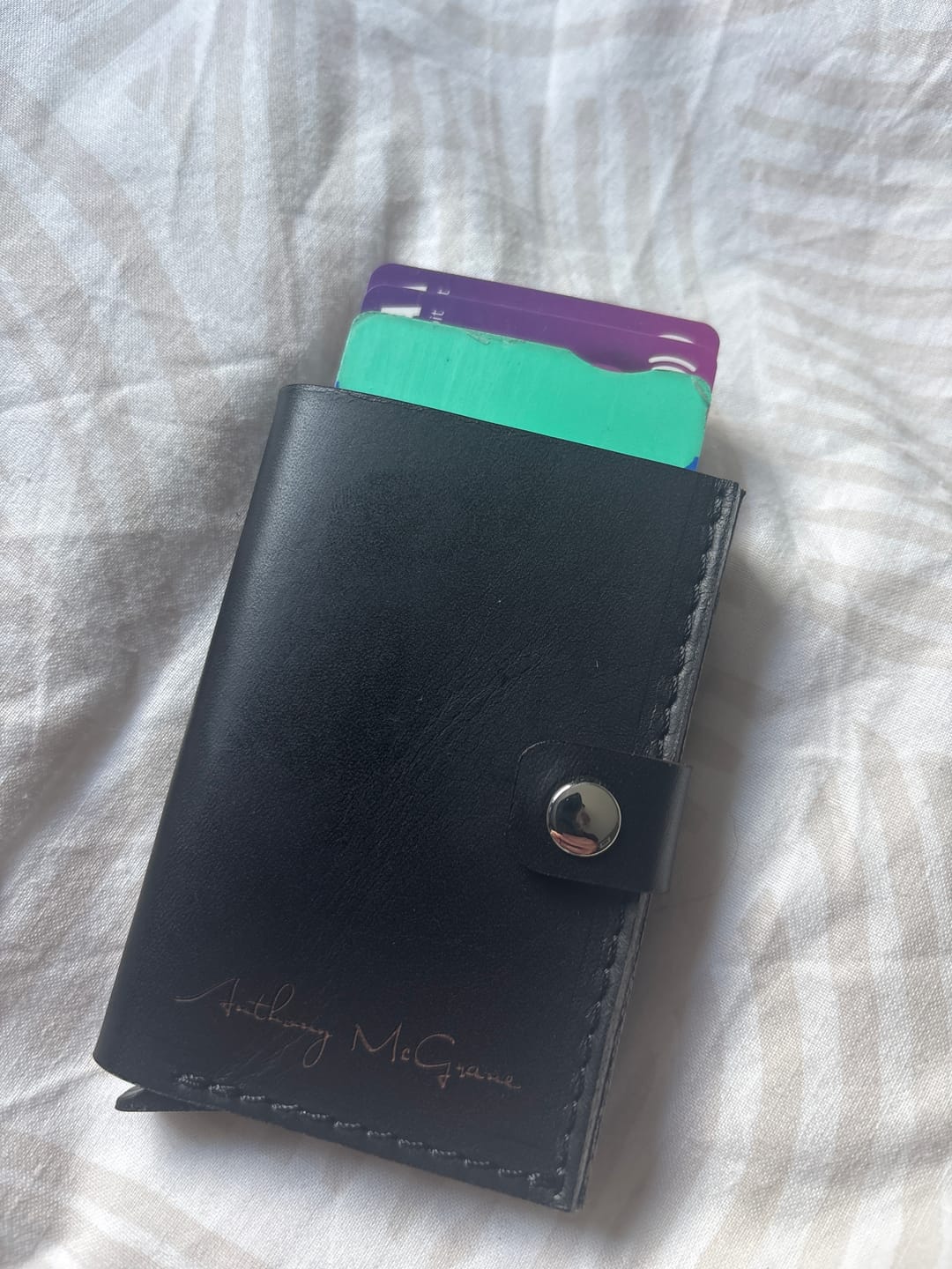 Customer photo review of RFID Wallet