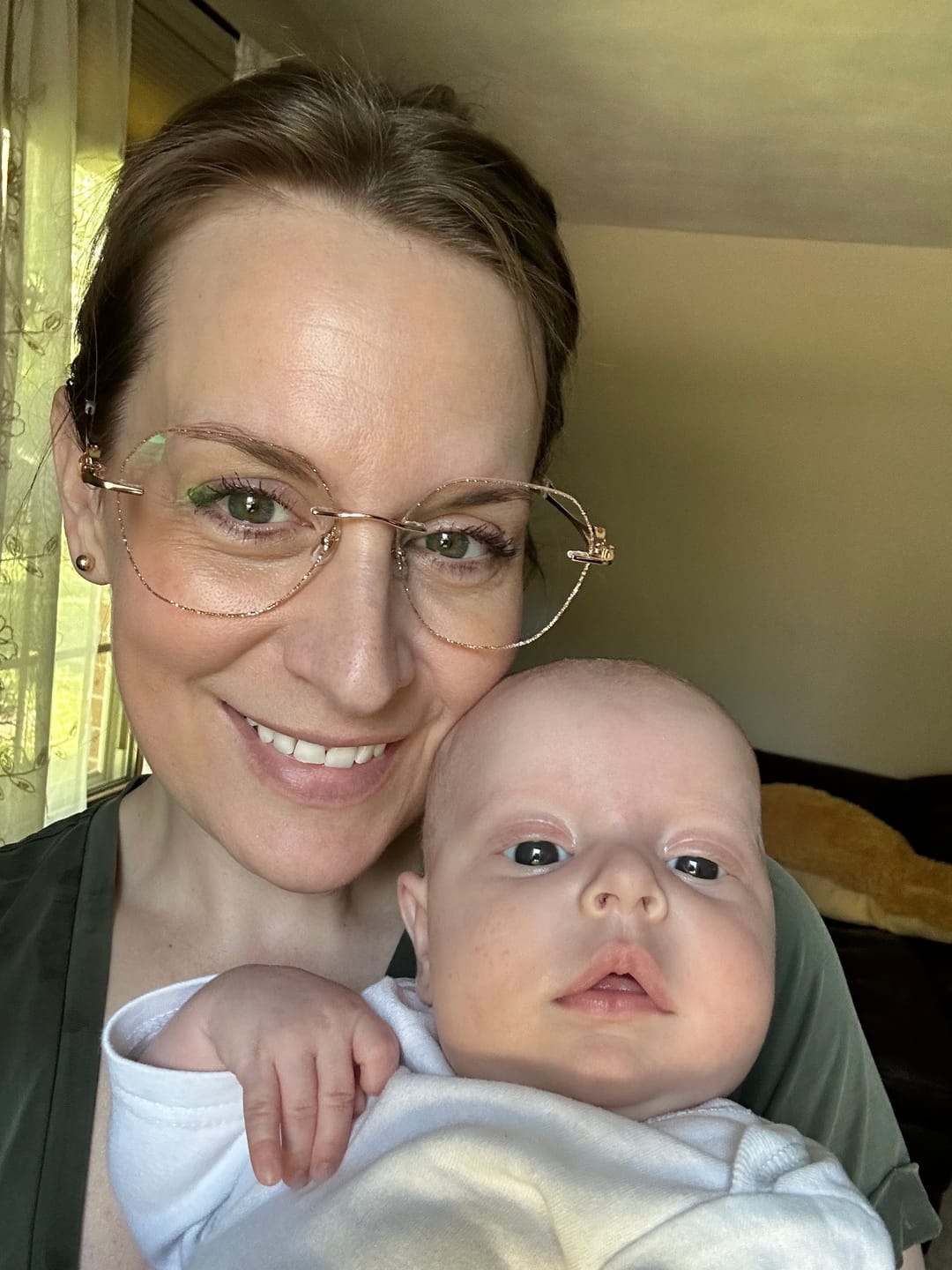 Customer photo review of Aria Eyeglasses