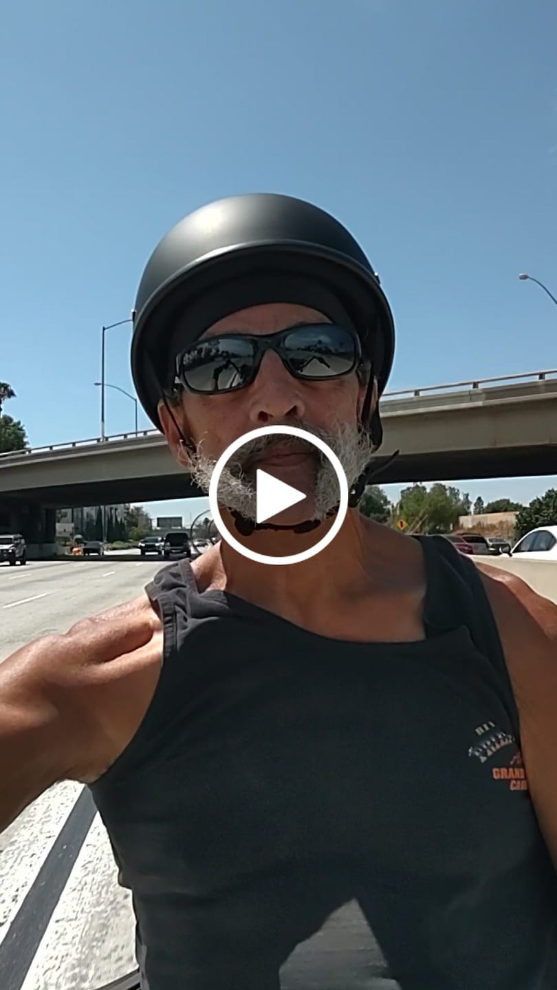 Customer video review of Lightweight SOA Style DOT Beanie Helmet / Matte Black