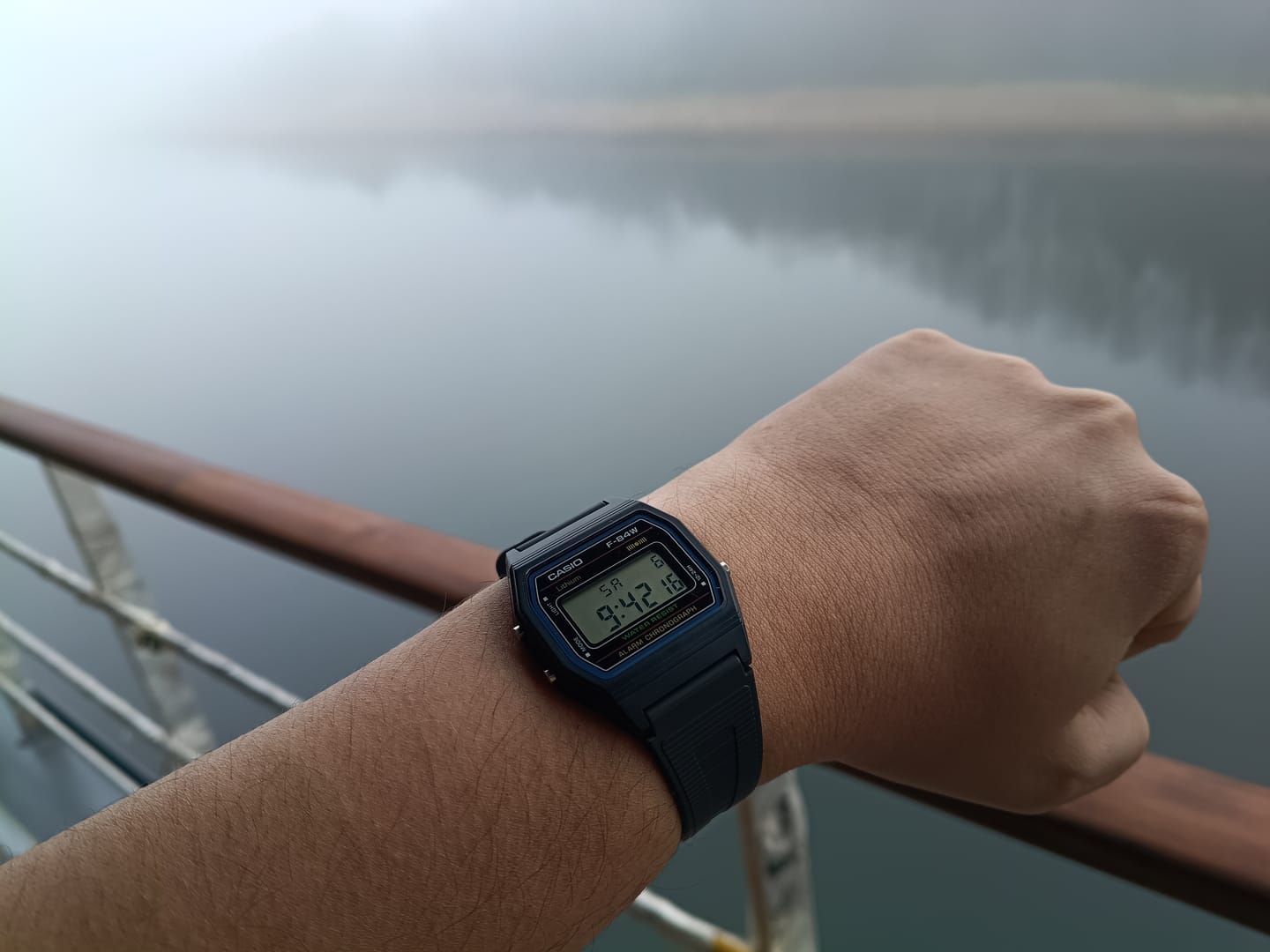 Customer photo review of Reloj Casio Vintage F-84W-1 Mercado Japonés JDM