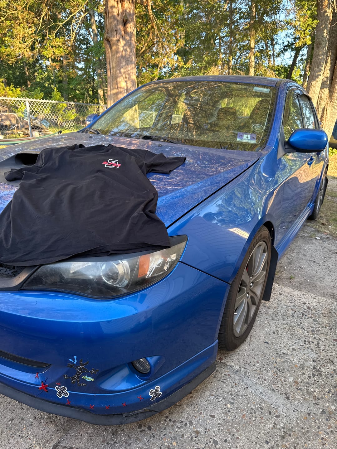 Customer photo review of EJ25 Tee- Black