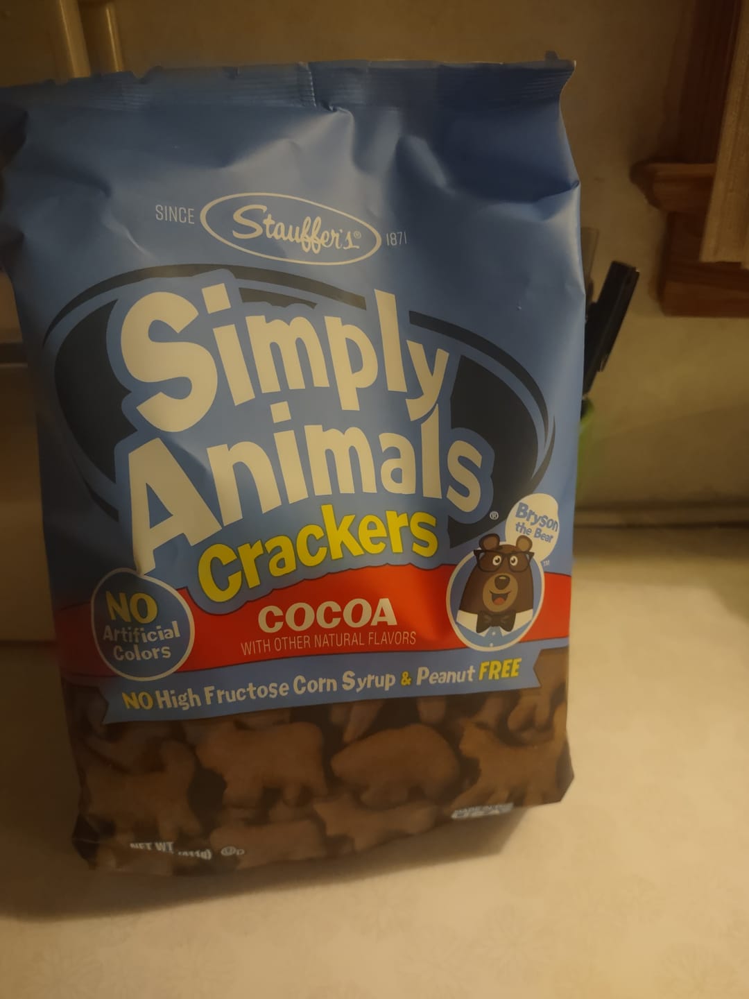 Customer photo review of Stauffer's Crackers Chocolate Animal - 14.5 OZ 12 Pack