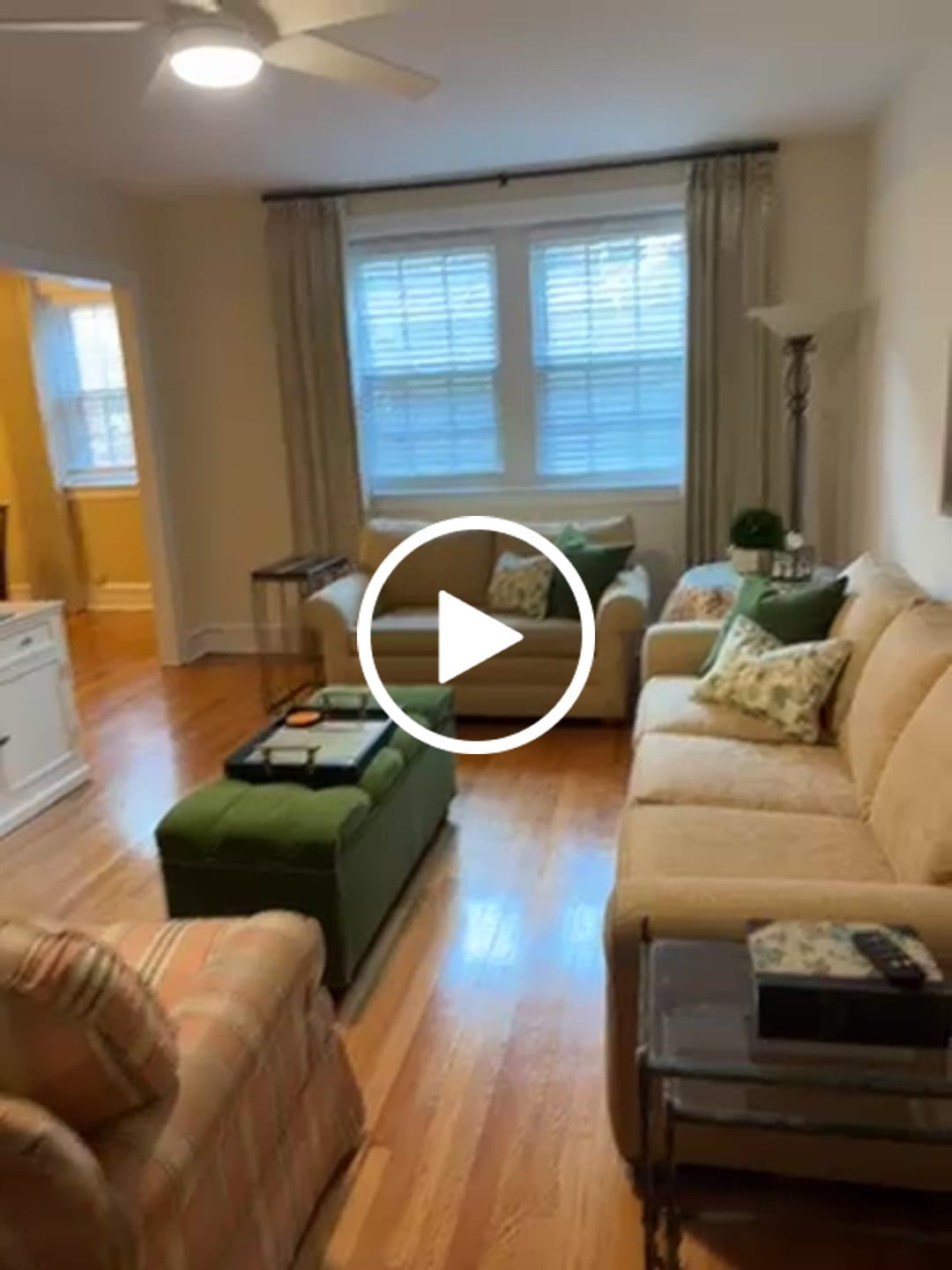 Customer video review of Charming Ditsy Floral Luxury Curtains | Jacquard Woven, Thermal & Blackout for Cozy Bedrooms & Living Room (Aurelia)