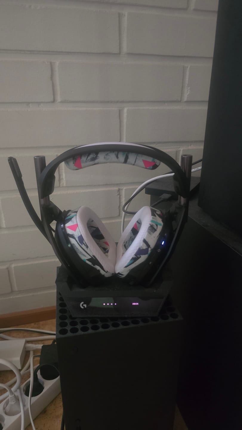Customer photo review of Astro A50 Headband & Earpad Upgrade Kit – WC Mod Kit A50