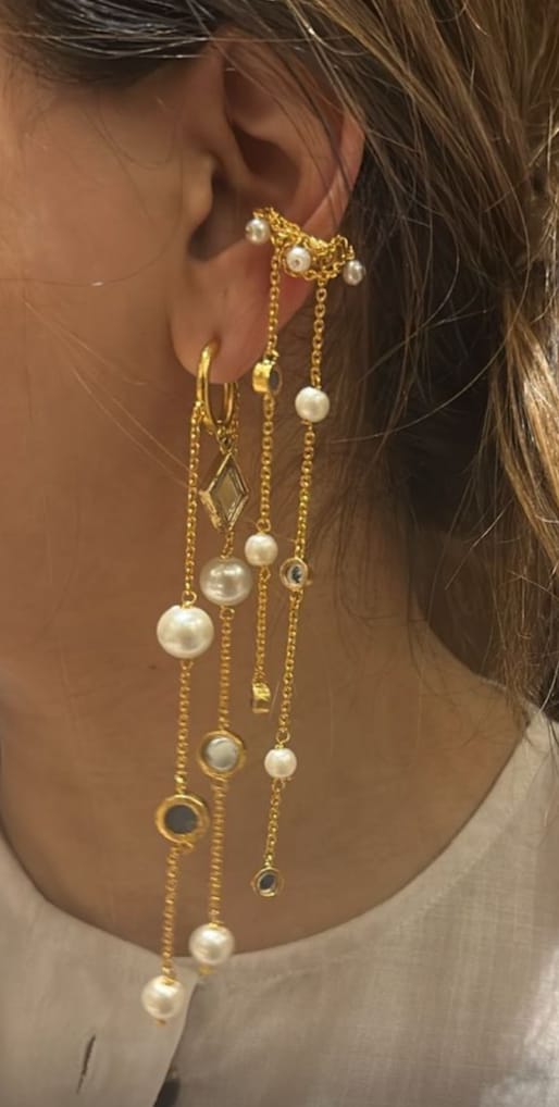 Customer photo review of Orecchini Isola