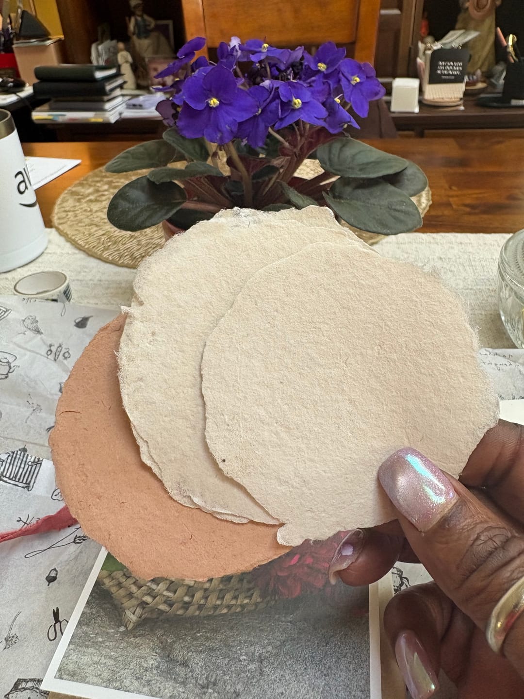 Customer photo review of Monthly Artisan Card Subscription