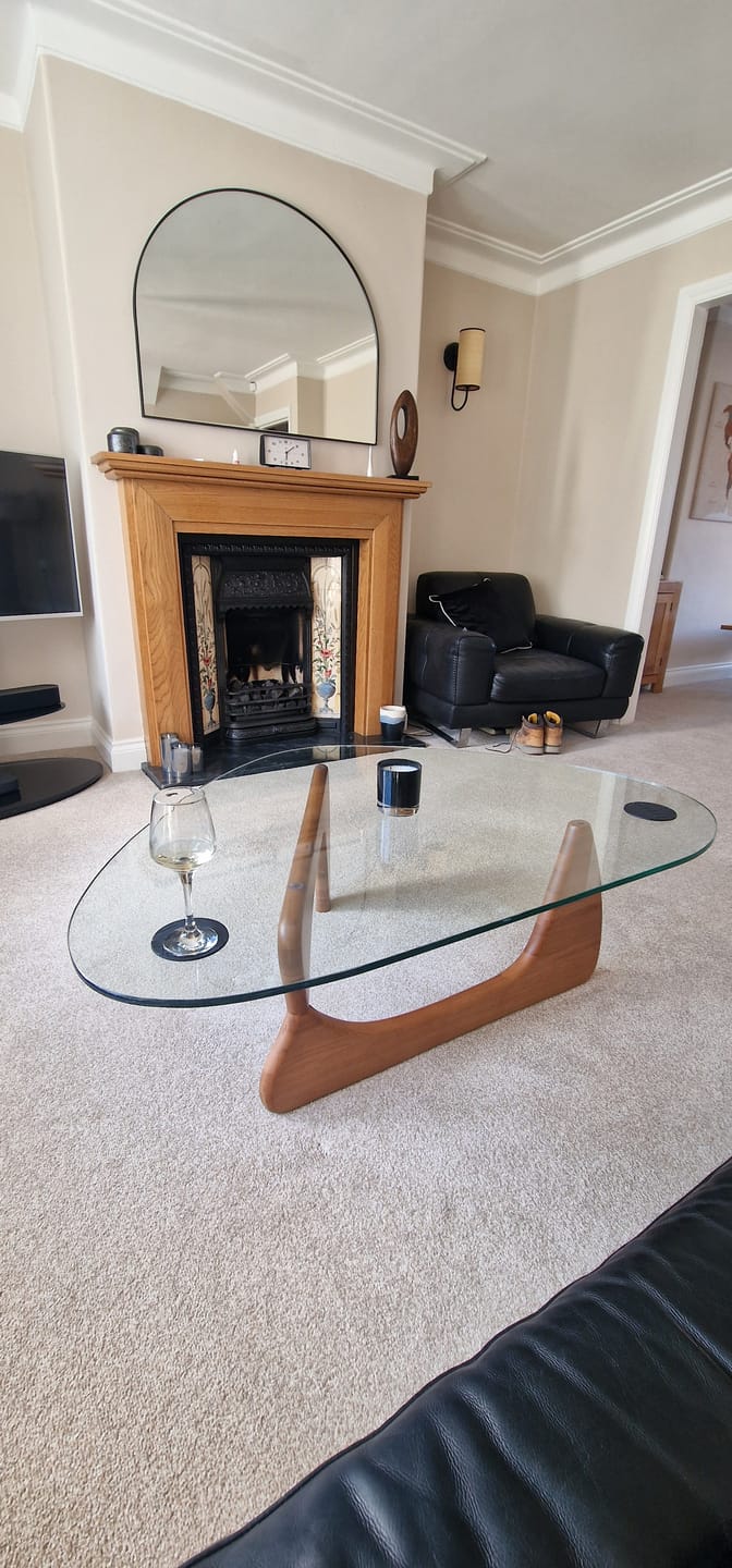Customer photo review of Noguchi Table Replica by Isamu Noguchi - Timeless Design & Elegance