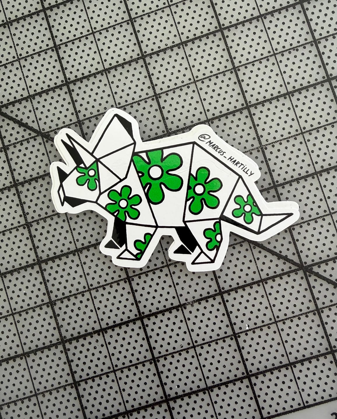 Customer photo review of Print Custom Stickers