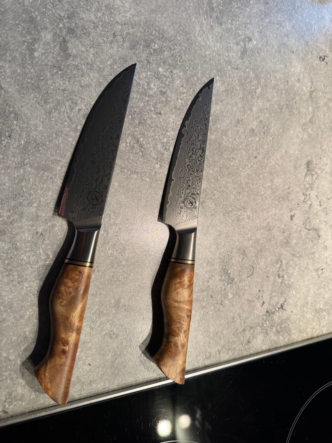 Customer photo review of Damast Steakmesser Bergahorn 2er Geschenkset