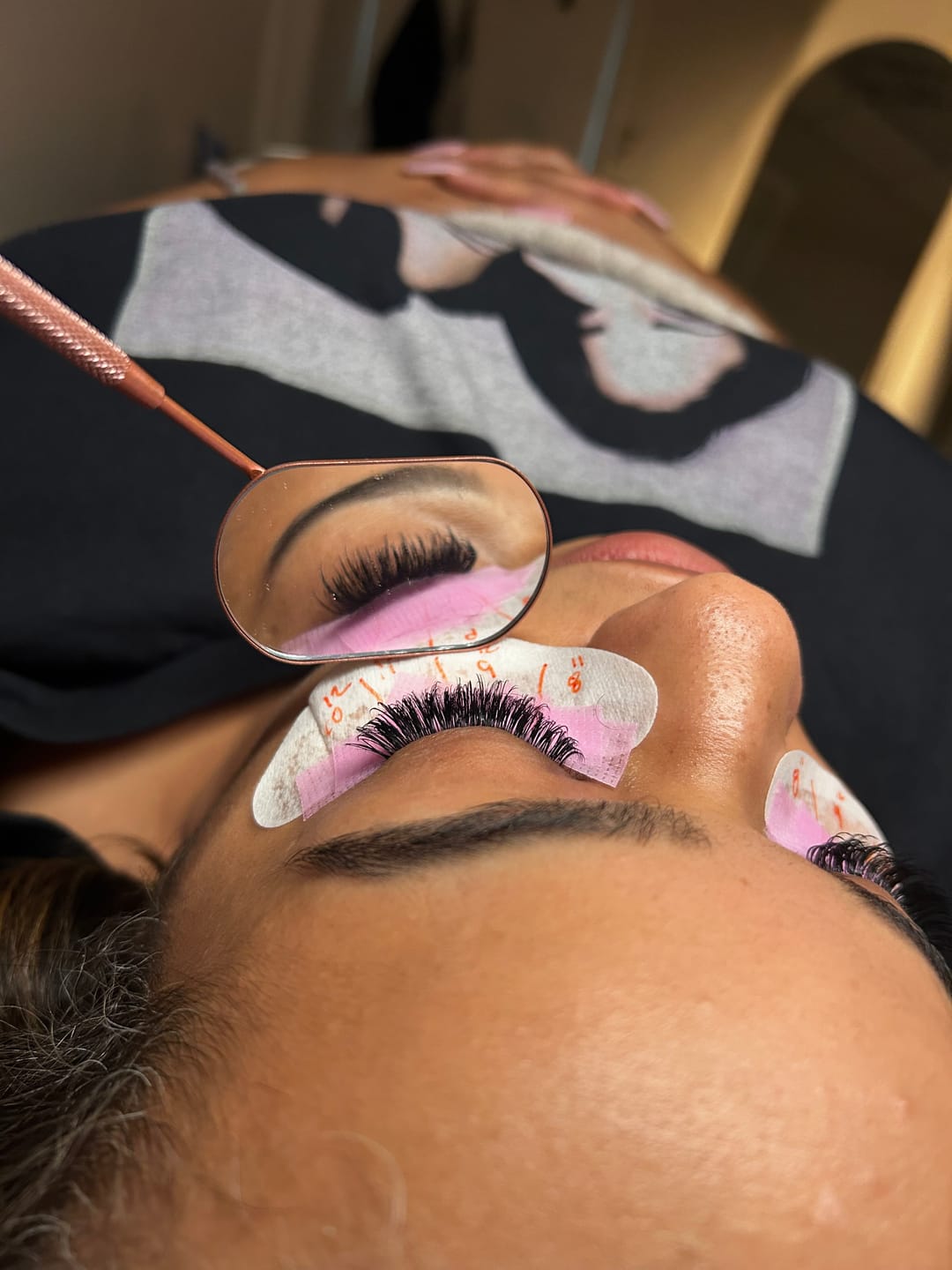 Customer photo review of VEYESINC Cashmere Lashes - 0.05MM