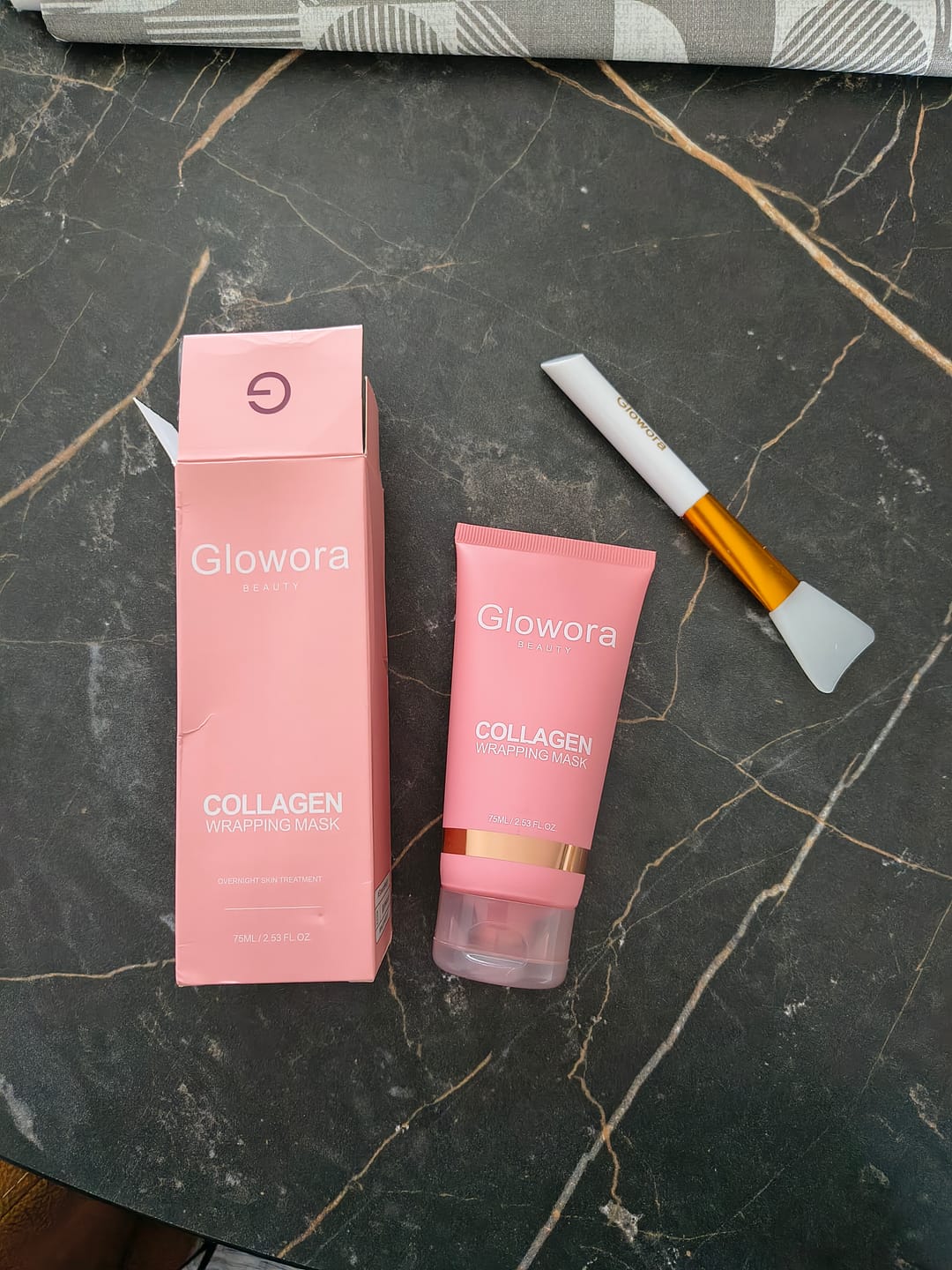 Customer photo review of Bio-Collageen Masker + Kwast