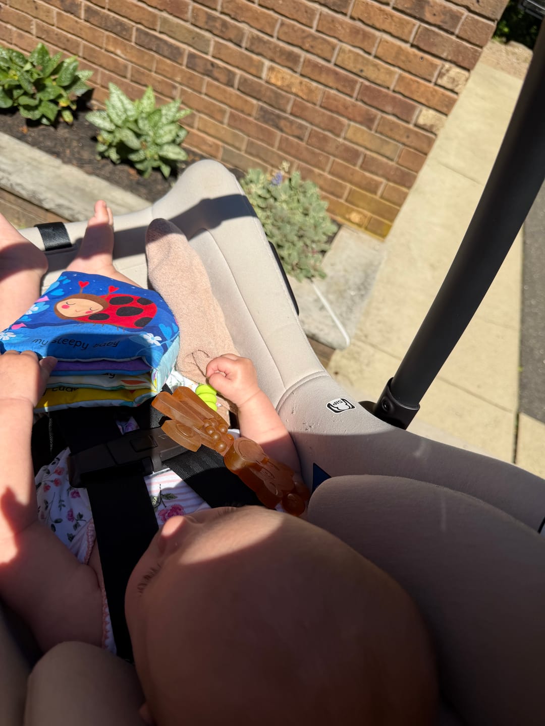 Customer photo review of The Little Bamber - Natural Rubber & Baltic Amber Teething Toy