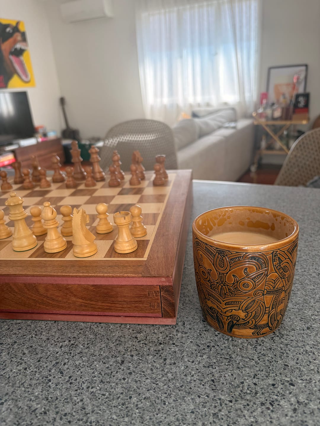 Customer photo review of Master Maori Carver Designed NZ Mug