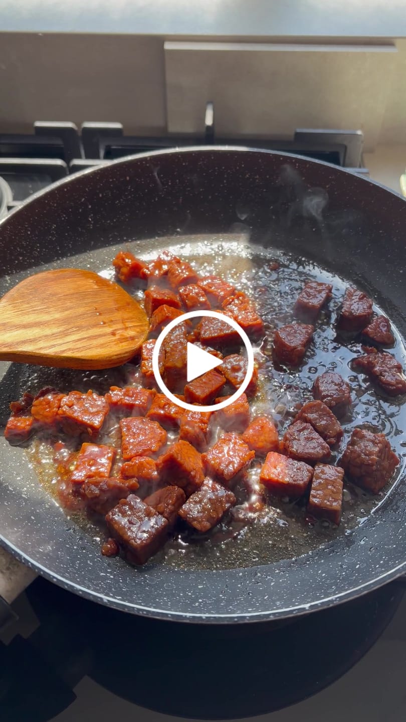 Customer video review of Traditional Tempeh in Soy Maple Sauce