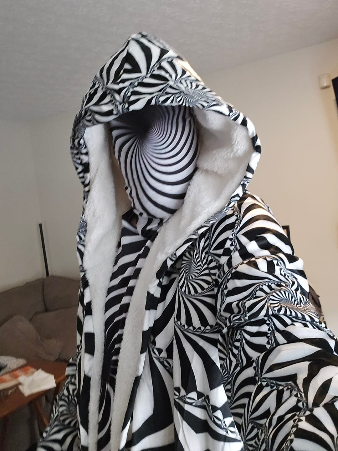 Customer photo review of "The Illusionist" HOODED CLOAK