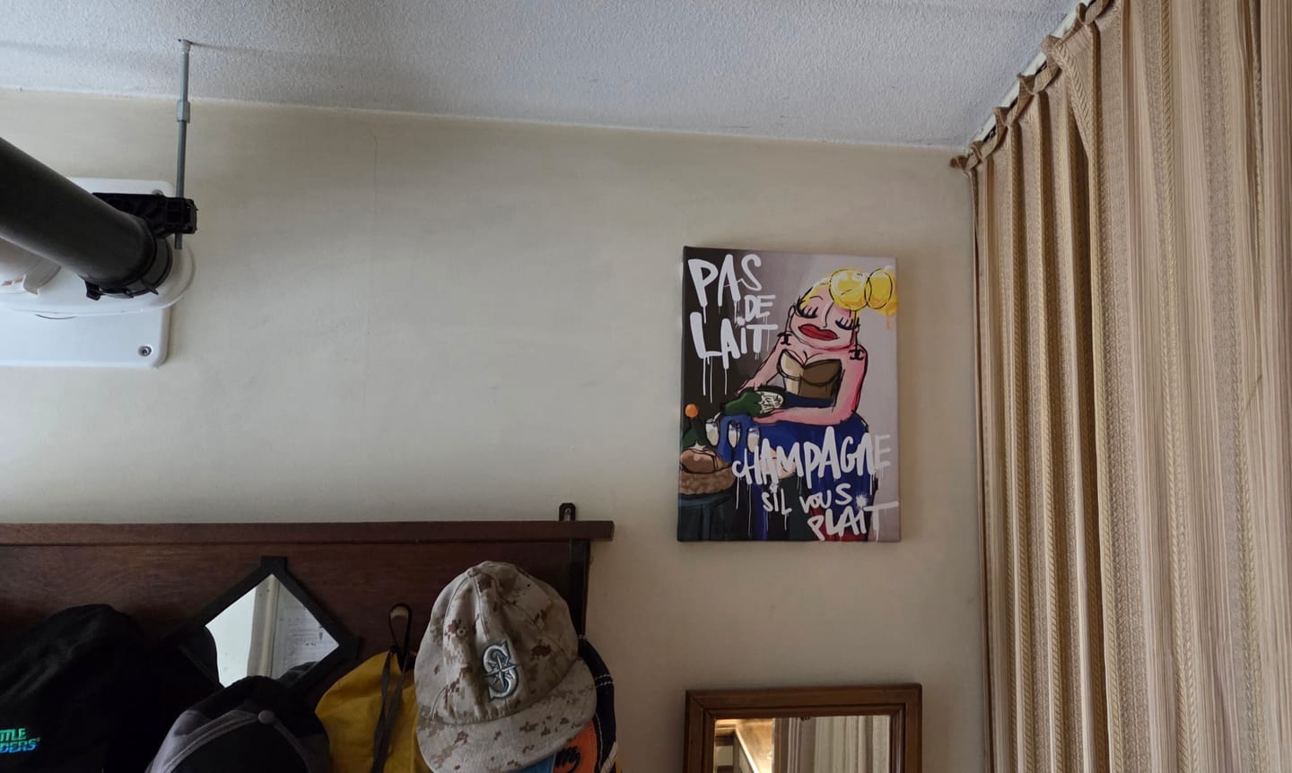 Customer photo review of Geen melk, Champagne, Alsjeblieft