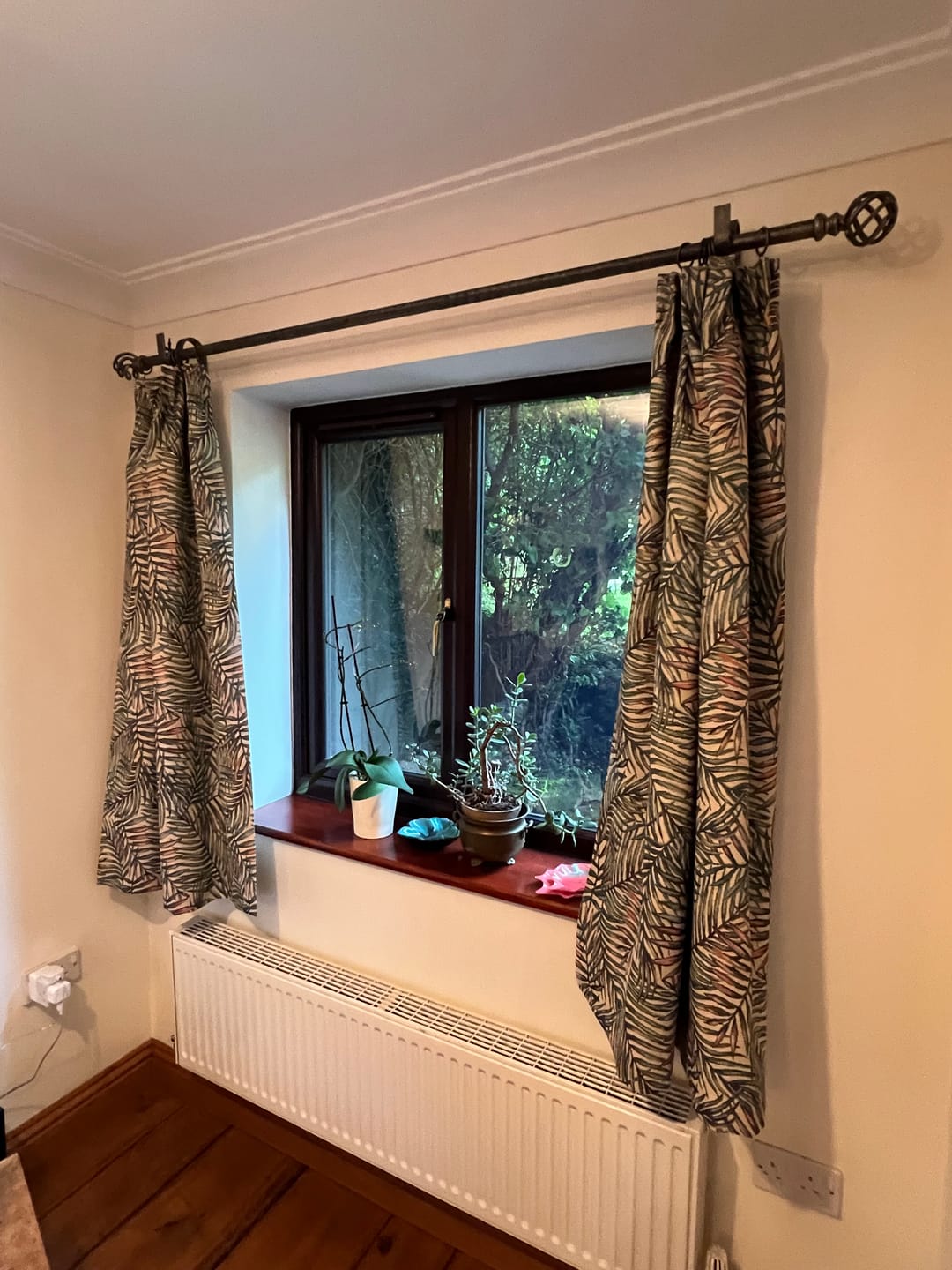 Customer photo review of Curtain Tape - White - 5 Metre Pre-cut