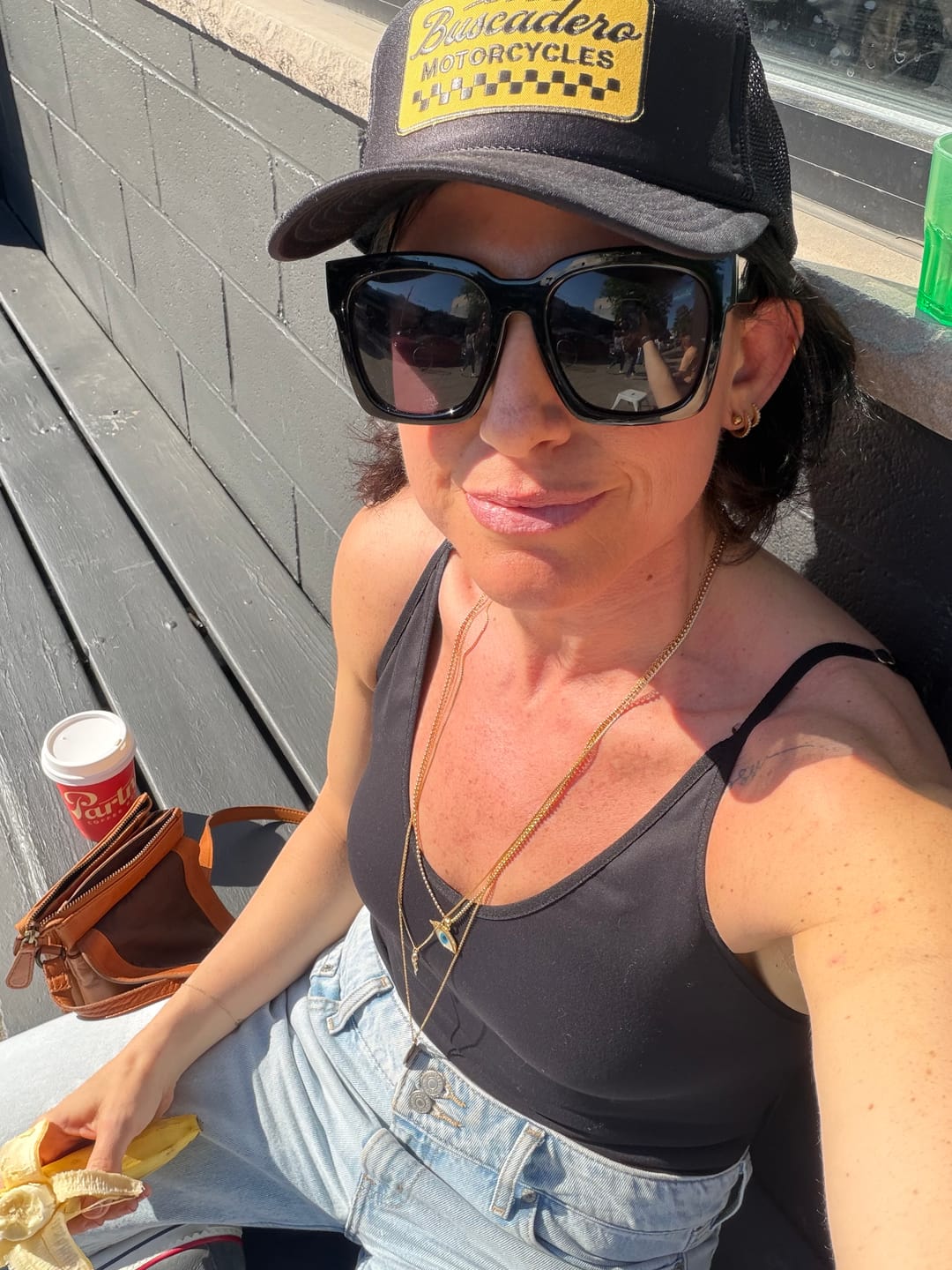 Customer photo review of 'Banner’ Foam Trucker Hat - Black