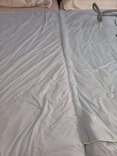 Customer photo review of Couette ChillBreeze – Dormez au frais toute la nuit