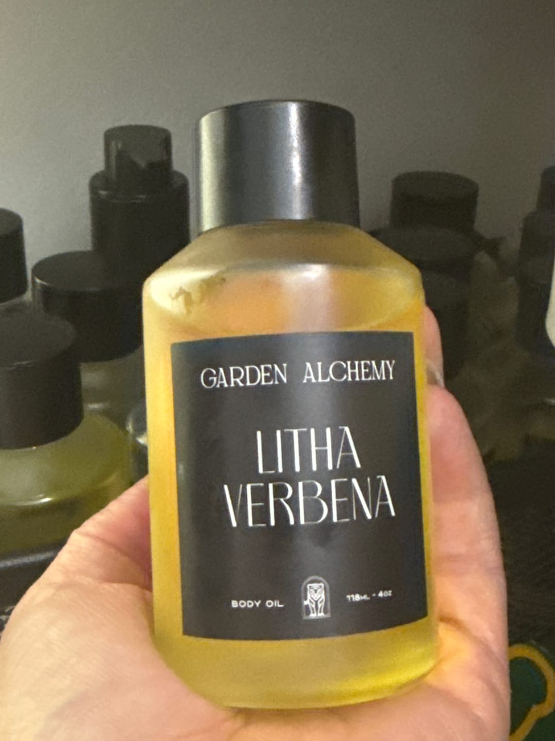 Customer photo review of LITHA VERBENA PERFUME BODY OIL